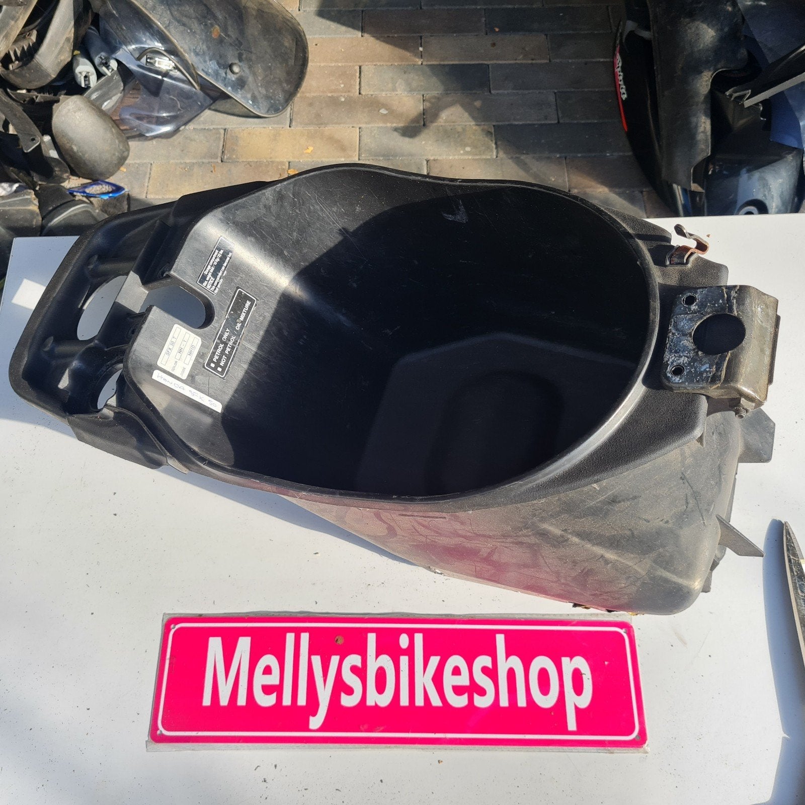 Honda sfx 50 buddybak zadelbak helmbak zwart, Ophalen of Verzenden, Honda, Info@honda.nl, Nl