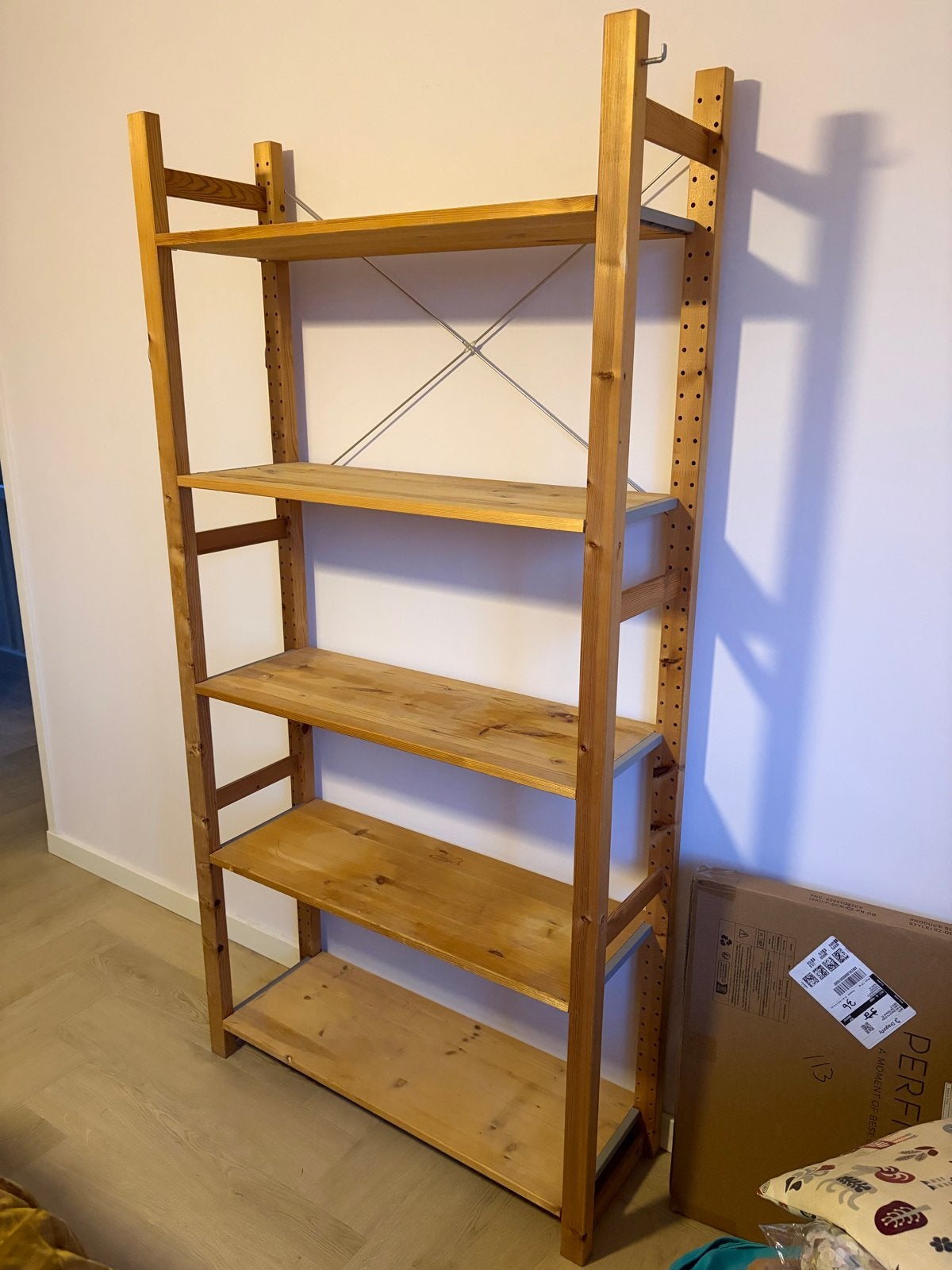 IKEA IVAR Kast - Houten Opbergrek met 5 Planken, Ophalen, Gebruikt