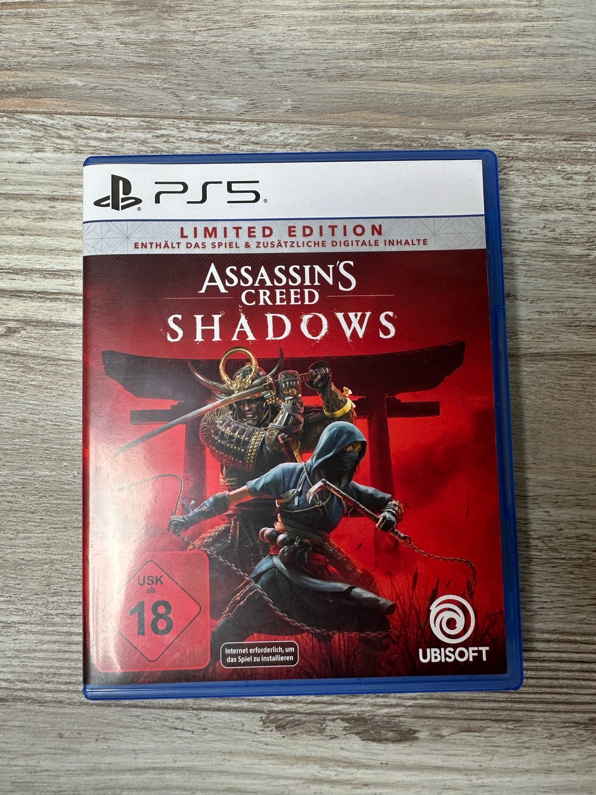 Assassin's Creed Shadows Limited Edition PS5, Avontuur en Actie, Online, Vanaf 18 jaar, 1 speler