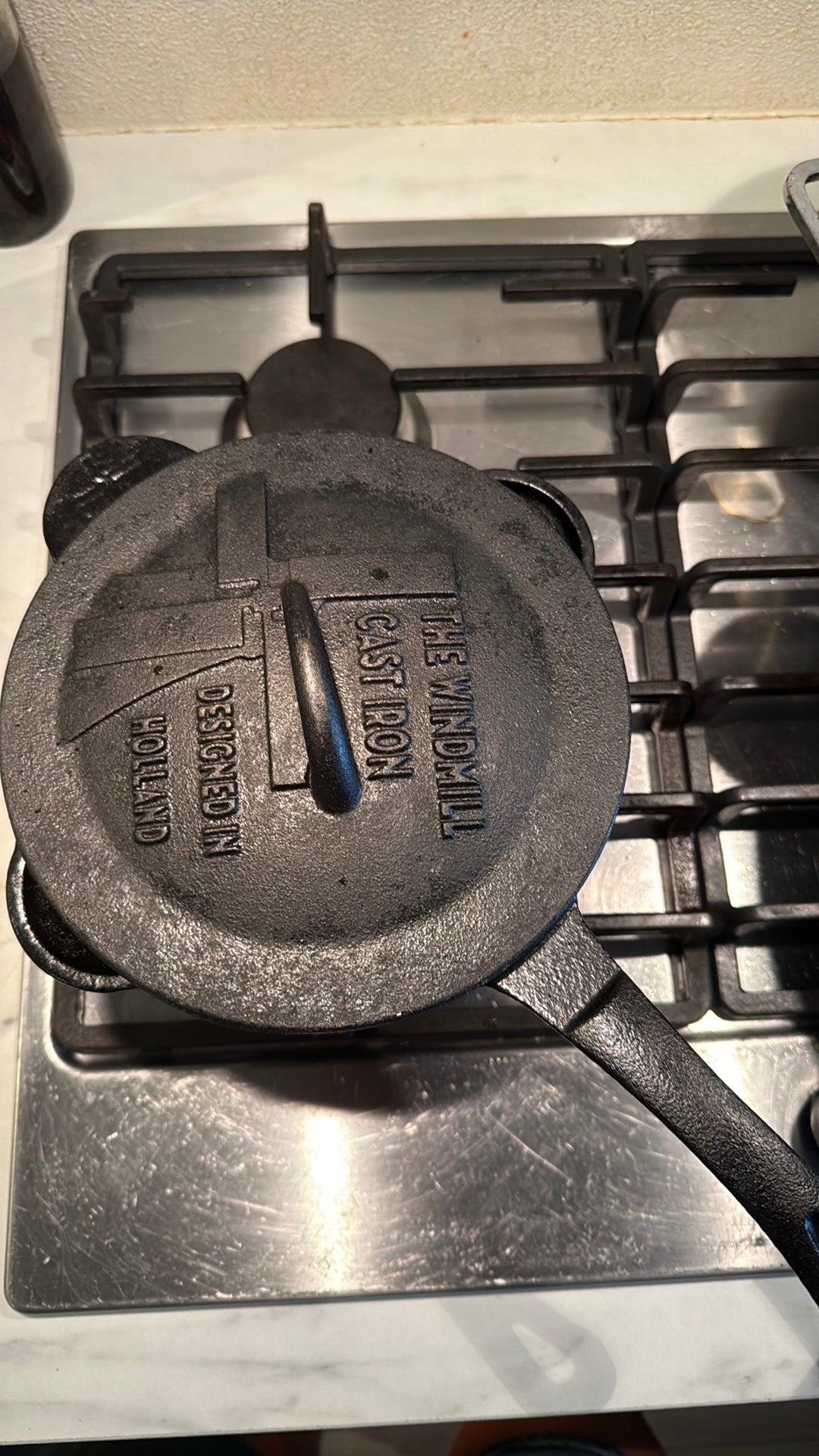 Gietijzeren pan, Gebruikt, Gietijzer, Ophalen of Verzenden, Kookpan