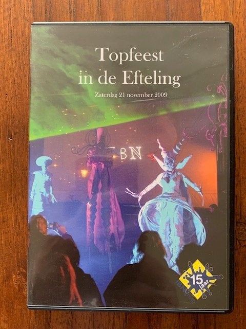 Topfeest in de Efteling cd + dvd + boekje, Ophalen of Verzenden, Zo goed als nieuw, Overige typen