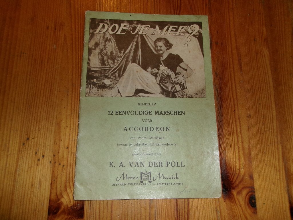 Doe je mee - bundel 1 / 4 / 6, Gebruikt, Artiest of Componist, Populair, Ophalen of Verzenden
