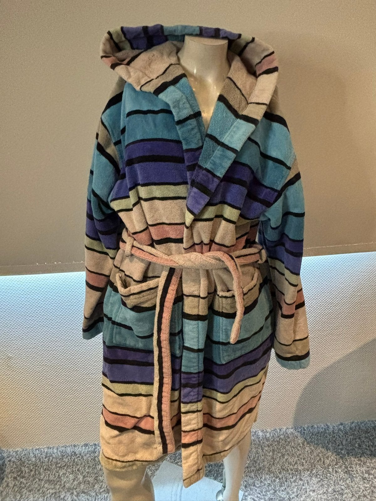 Sonia rykiel fluwelen badjas maat m, Kleding | Dames, Ondergoed en Lingerie, Blauw, ., Ophalen of Verzenden, .