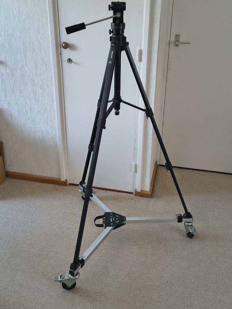 Professioneel statief met lorry, Audio, Tv en Foto, Zo goed als nieuw, 175 cm of meer, Met balhoofd, Ophalen of Verzenden