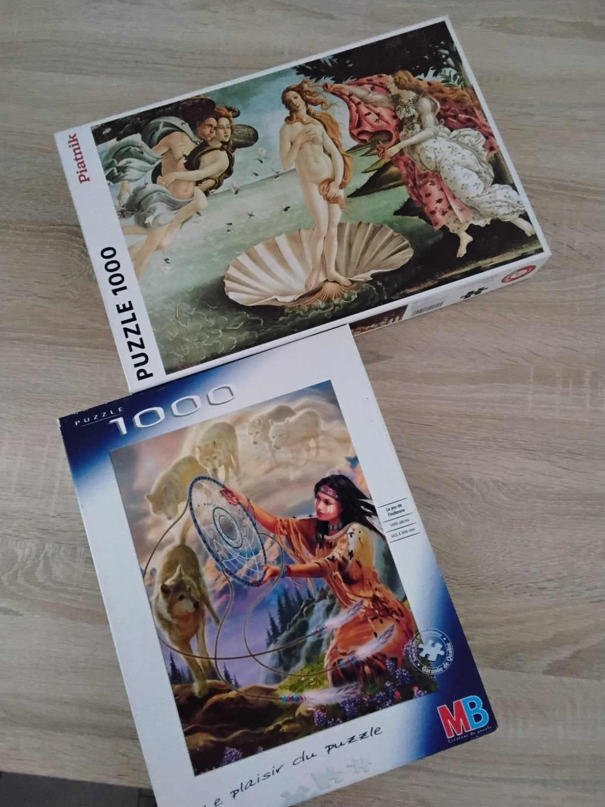 Puzzels 5 voor 10 euro per stuk 2,50, Ophalen, 500 t/m 1500 stukjes