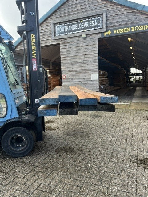 RESTPARTIJ EIKEN BALKEN, Ophalen, Gebruikt, 250 cm of meer, Balken