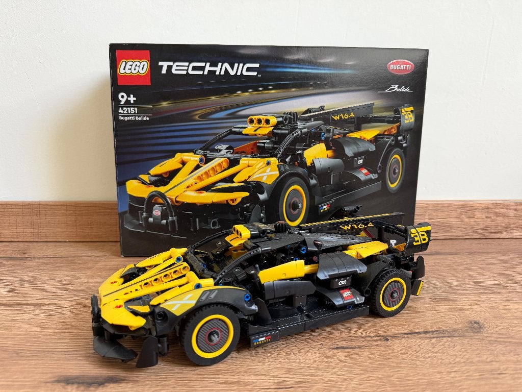 LEGO Technic 42151 Bugatti Bolide, Ophalen, Lego, Zo goed als nieuw, Technic