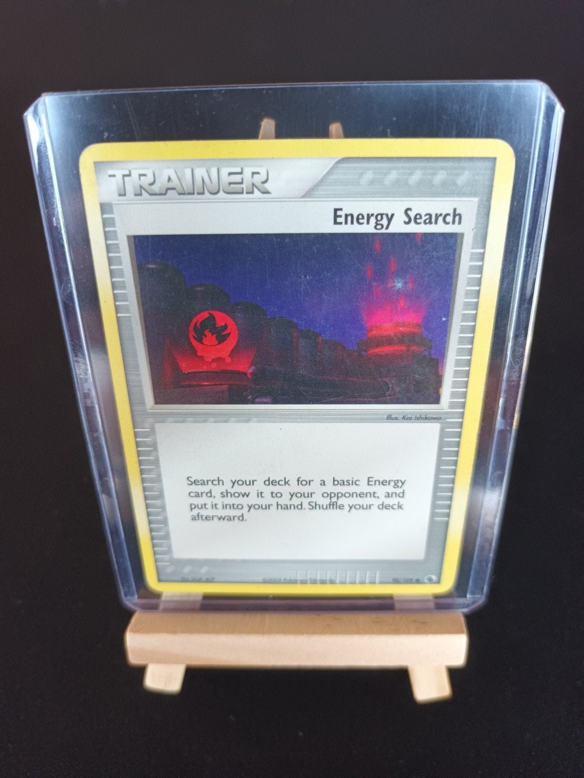Energy Search 90/109 - EX Ruby&Sapphire  - Kai Ishikawa - PL, Ophalen of Verzenden, Gebruikt, Losse kaart