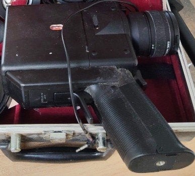 Vintage Elmo Sound 125 XL Super 8 Camera met Koffer, Ophalen, 8mm, Camera