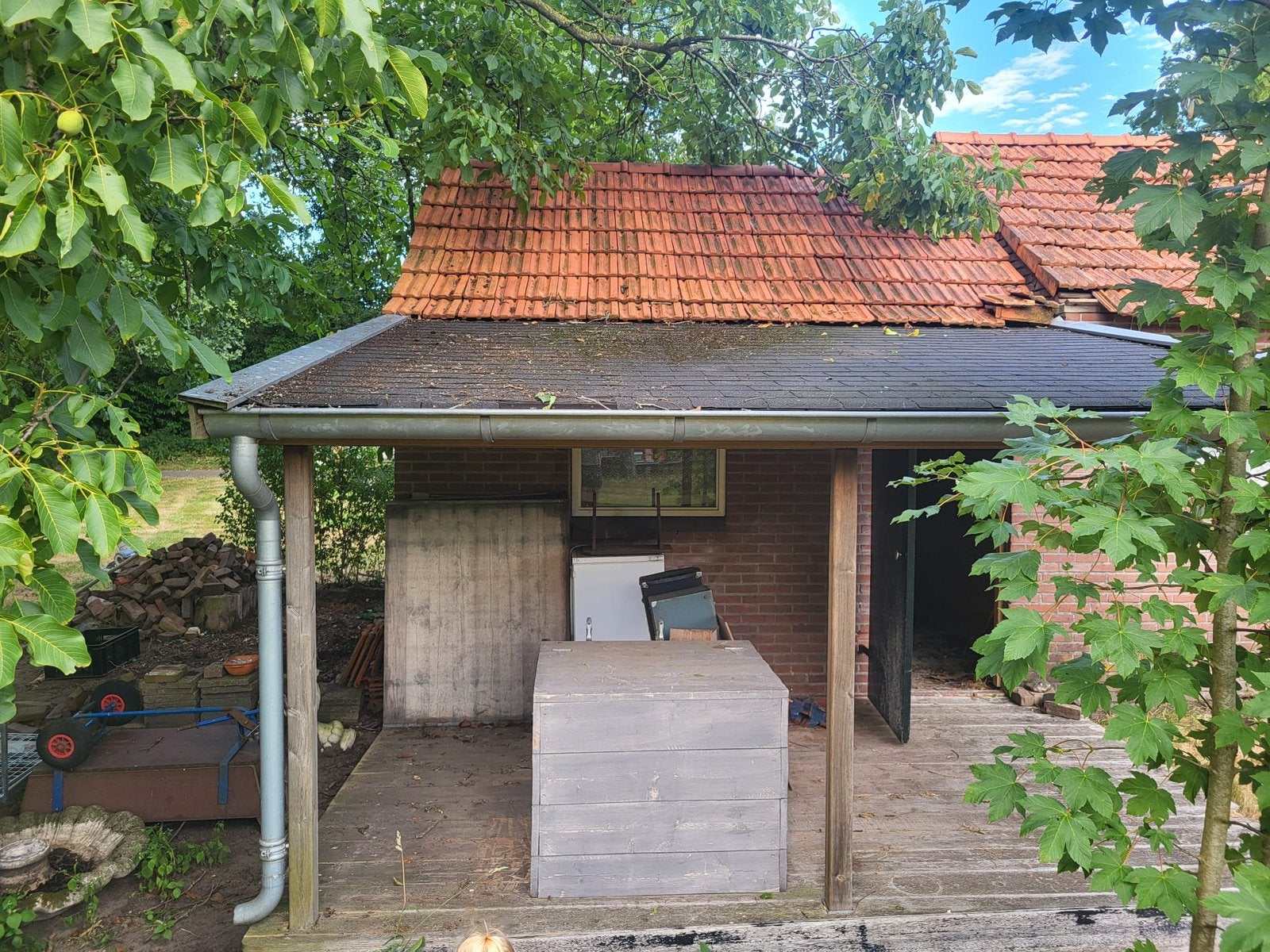 Mooi afdakje, Tuin en Terras, Ophalen