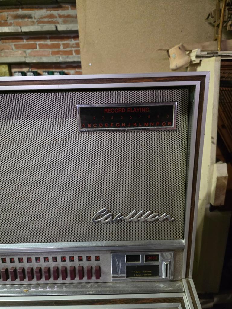 Oude muziekbox - leeg - voor de liefhebber, Ophalen of Verzenden, Gebruikt, 1960 tot 1970, Overige merken