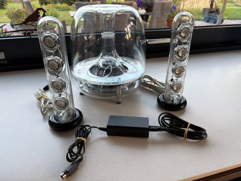 Harman Kardon SoundSticks Wireless 2.1 speakerset, Gebruikt, Speakerset, Ophalen of Verzenden, Harman Kardon