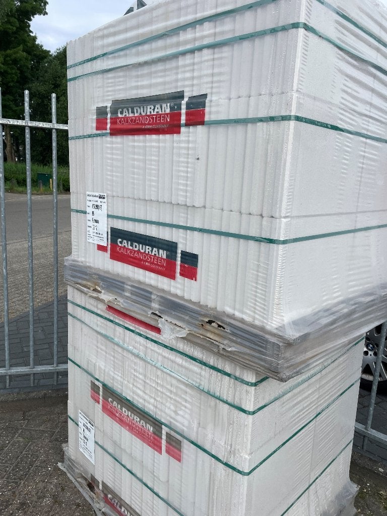Kalkzandsteen vellingblokken V67/298/437, Ophalen, Nieuw, Kalkzandstenen