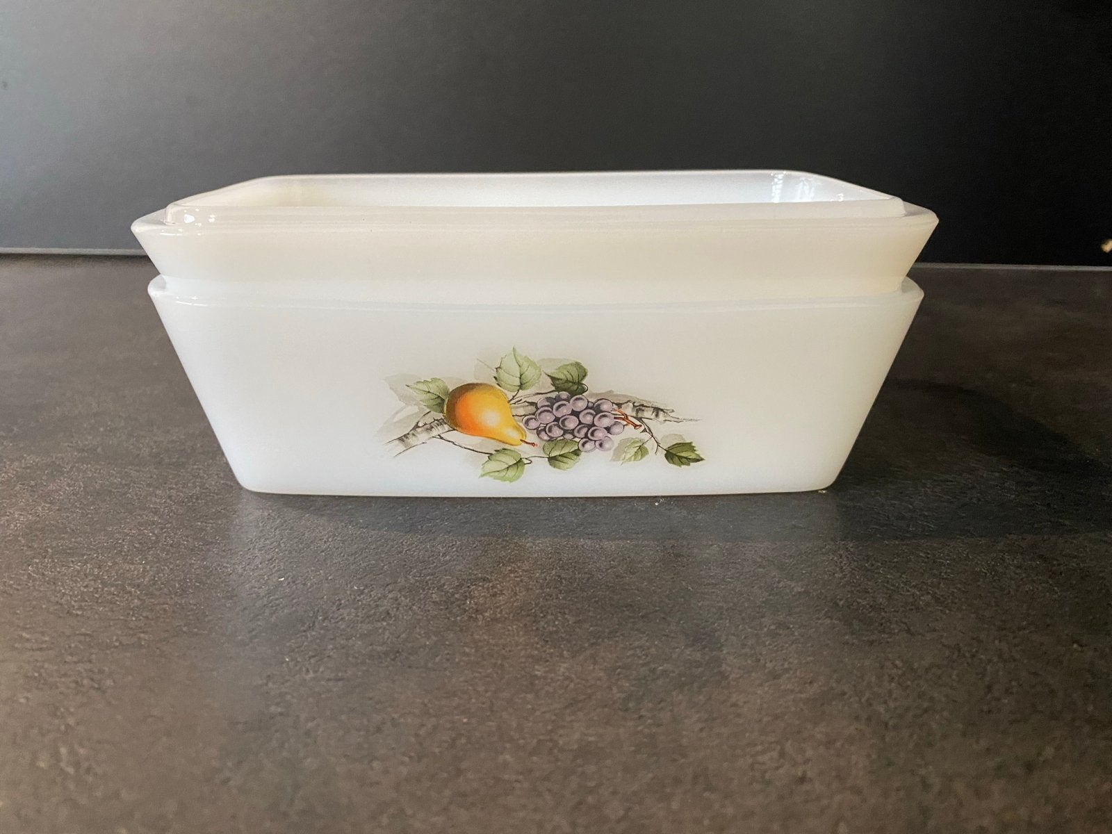 Arcopal Fruit de France schaal met deksel - perfecte staat, Antiek en Kunst, Ophalen of Verzenden
