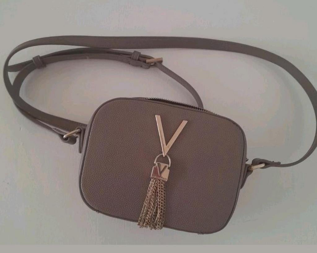 Valentino schoudertasje beige, Ophalen of Verzenden, Zo goed als nieuw, Beige, Schoudertasje