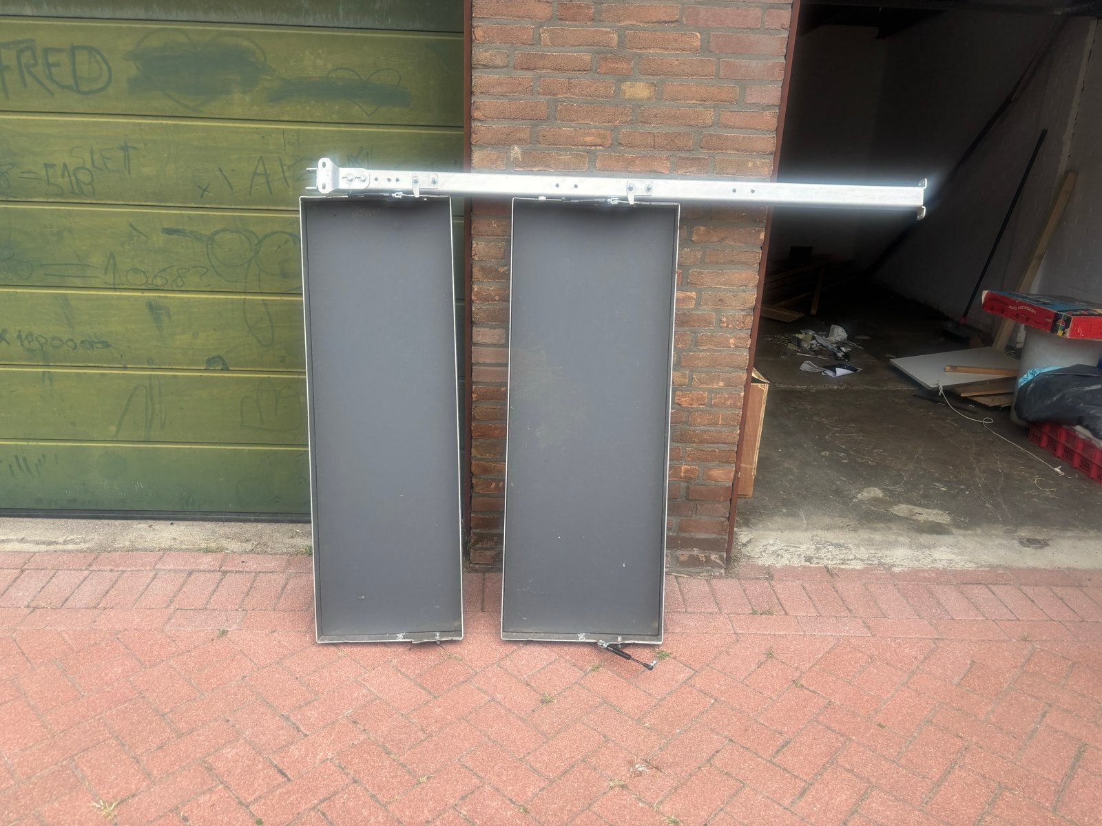 Bedrijfswagen intrichring, Ophalen, Gebruikt