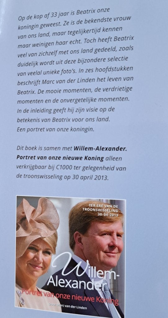 boekje: Portret van onze Koningin Beatrix, Ophalen of Verzenden, Zo goed als nieuw, Tijdschrift of Boek