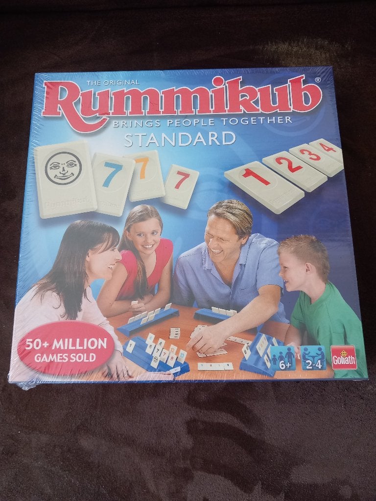 Rummikub, Drie of vier spelers, Ophalen, Nieuw, Goliath