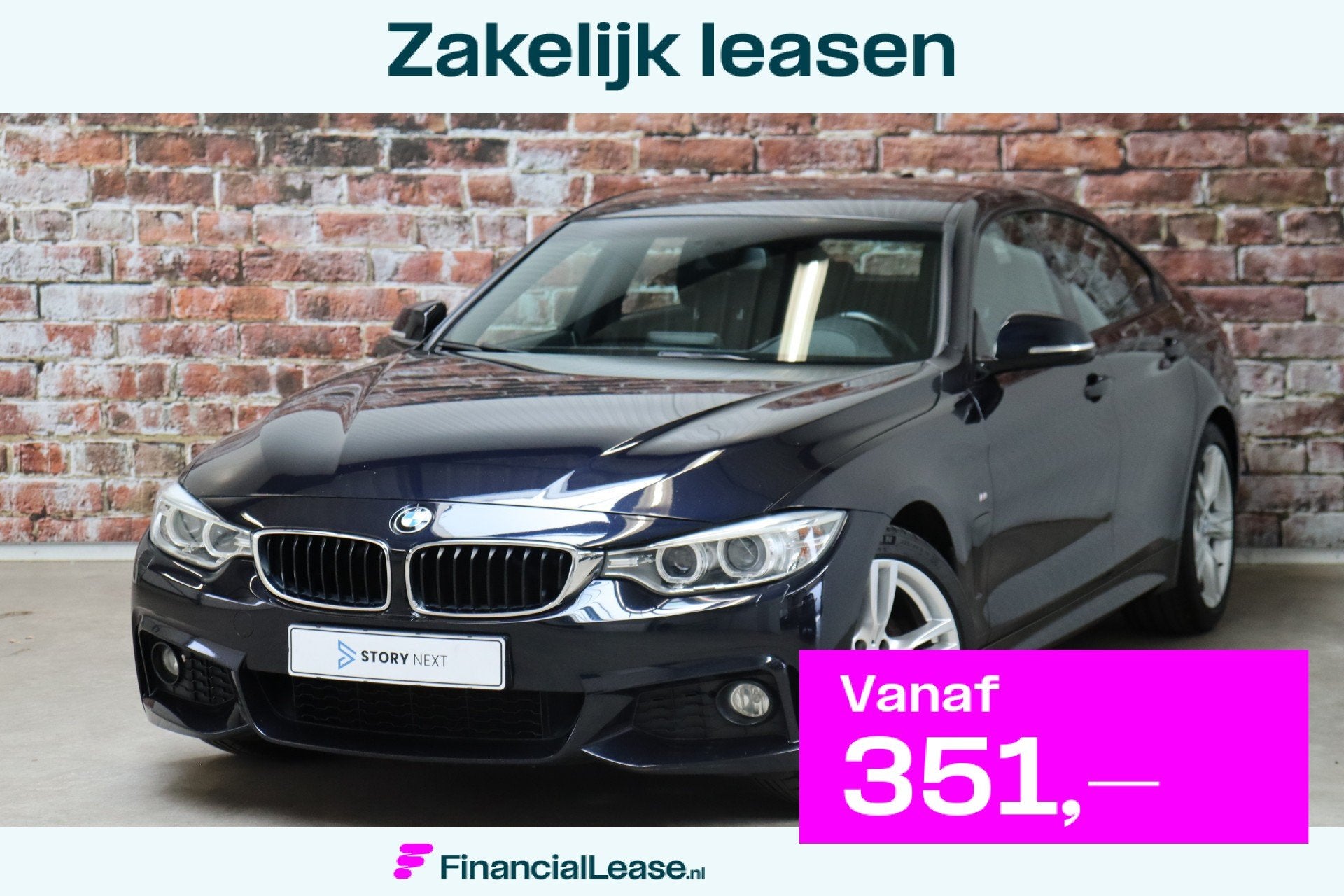 BMW 4 Serie Gran Coupé 420i Executive M Sport Pakket Automa, Automaat, Achterwielaandrijving, Gebruikt, 4 cilinders