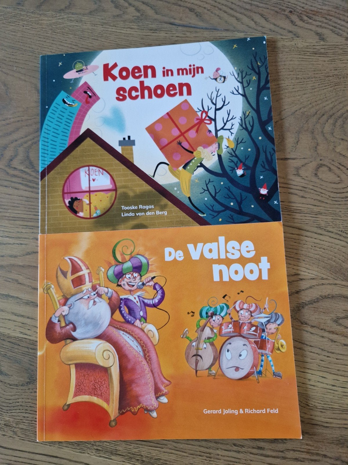 Sinterklaas Boeken: Koen in mijn schoen & De valse noot, Boeken, Ophalen of Verzenden, Zo goed als nieuw