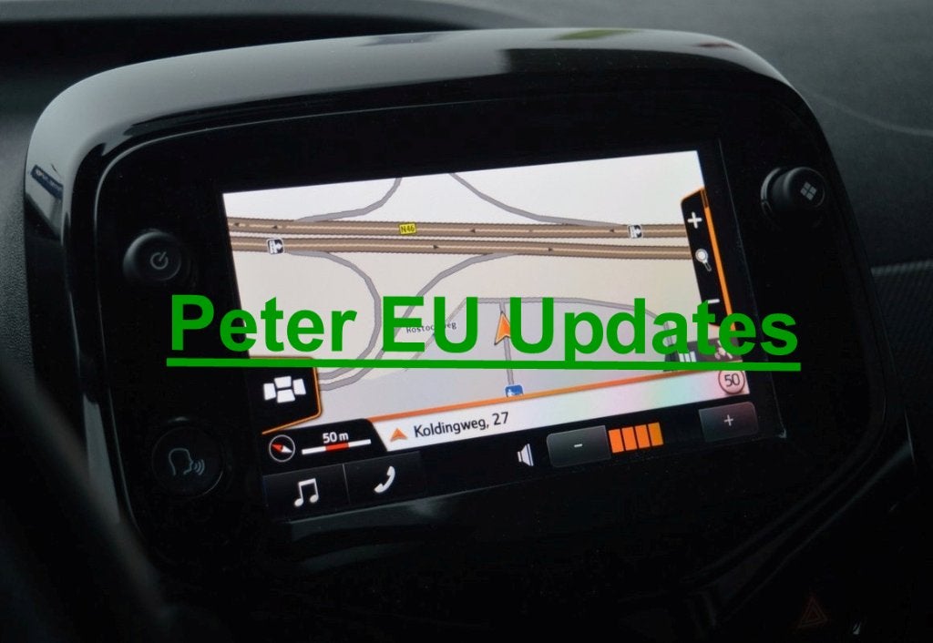 X-NAV Navigatie-Update 24/25 Europa Peugeot/Citroen/Toyota, Computers en Software, Navigatiesoftware, Verzenden, Nieuw, Heel Europa