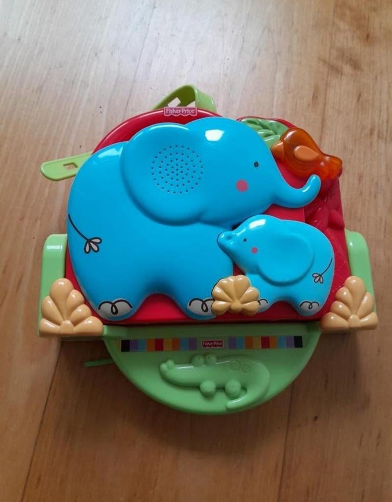 Muziekdoosje met spiegel voor box/bed - Fisher-Price, Ophalen of Verzenden, Zo goed als nieuw, Overige typen, Met geluid