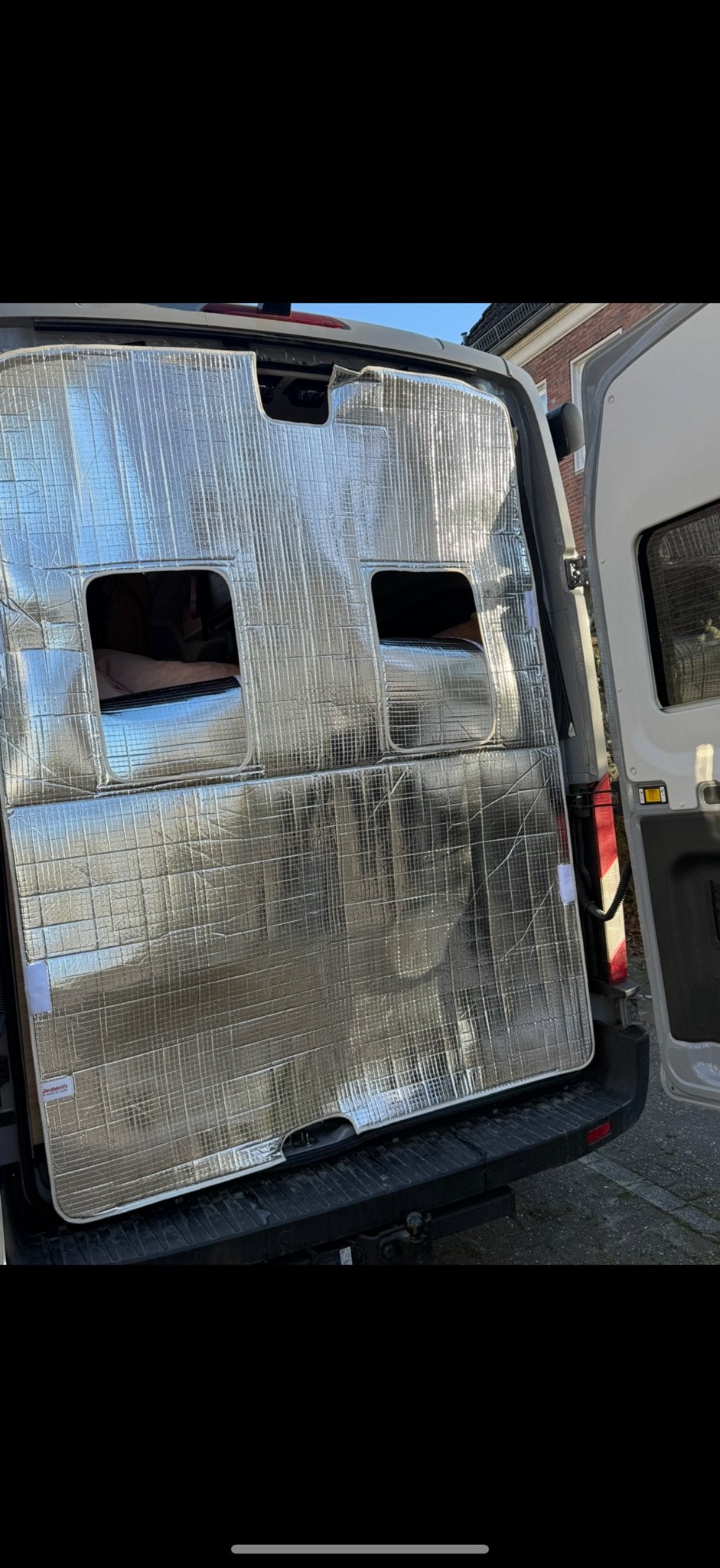 Dethleffs Thermo-isolatie voor achterdeuren Ford, Caravans en Kamperen, Caravan accessoires, Zo goed als nieuw, Ophalen of Verzenden