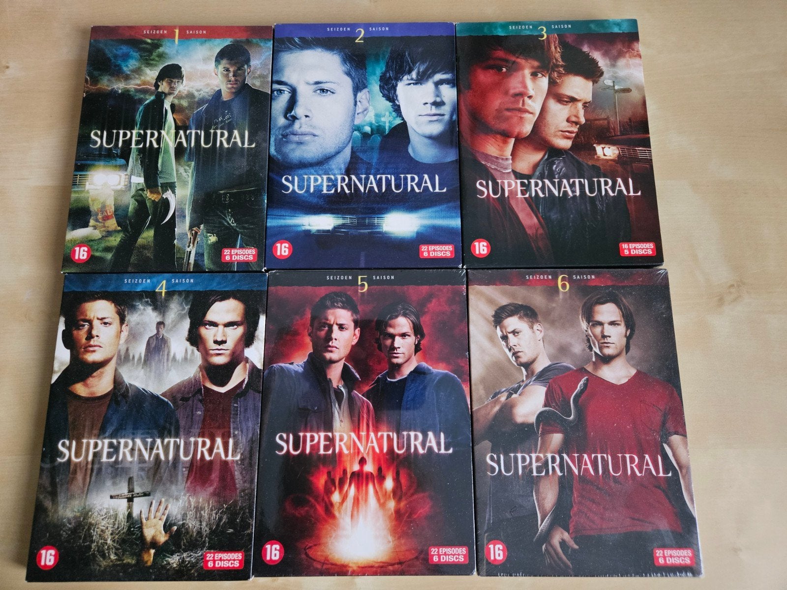 supernatural dvd, Cd's en Dvd's, Vanaf 16 jaar, Ophalen of Verzenden, Gebruikt, Seizoen 3