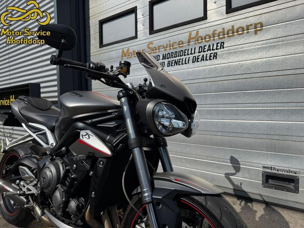 TRIUMPH STREET TRIPLE 765 RS (bj 2018), Motoren, Motoren | Triumph, Motorrijbewijs A, Bedrijf, 765 cc, Meer dan 35 kW