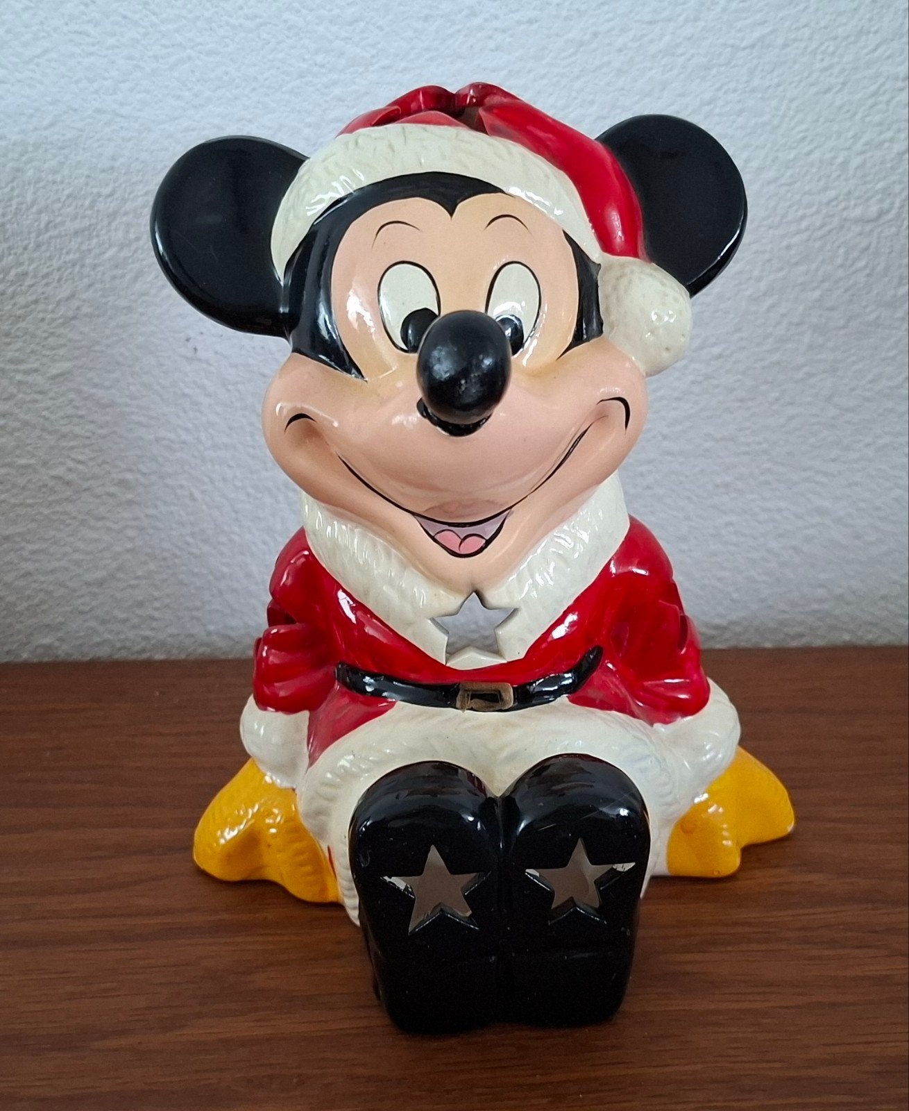 Mickey Mouse kerst waxinelicht houder, Diversen, Ophalen of Verzenden, Zo goed als nieuw