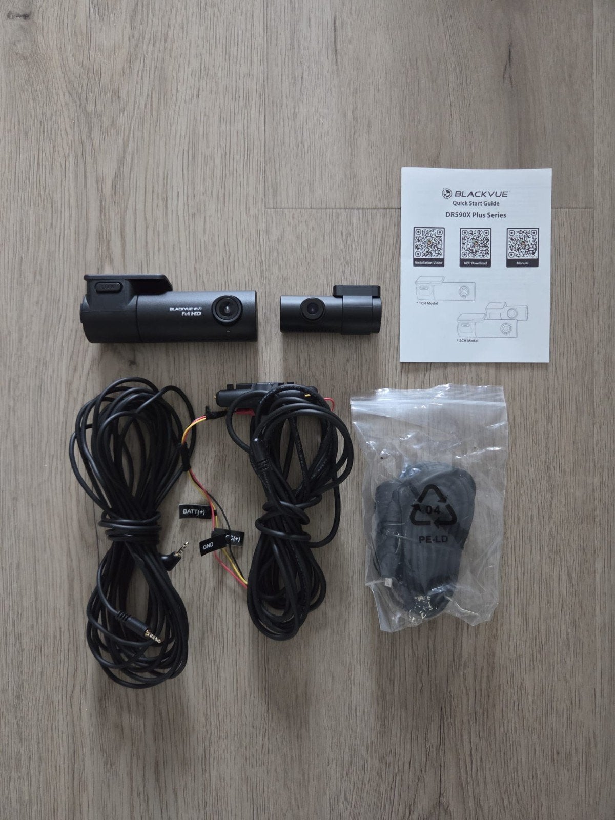 BlackVue DR590X-2CH Dashcam Full HD Wi-Fi (geen GPS kabel), Ophalen, Zo goed als nieuw