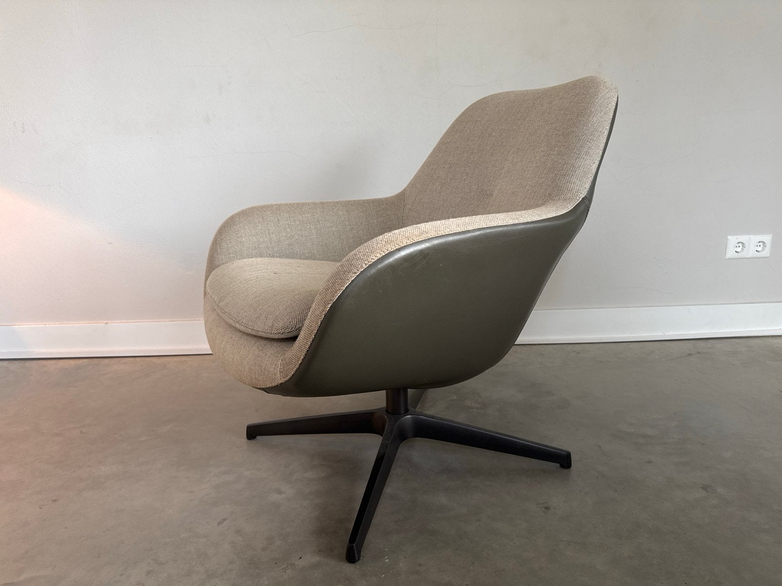 Pode spot one fauteuil - Design - draaifauteuil, Huis en Inrichting, X, Verzenden, 75 tot 100 cm, Zo goed als nieuw