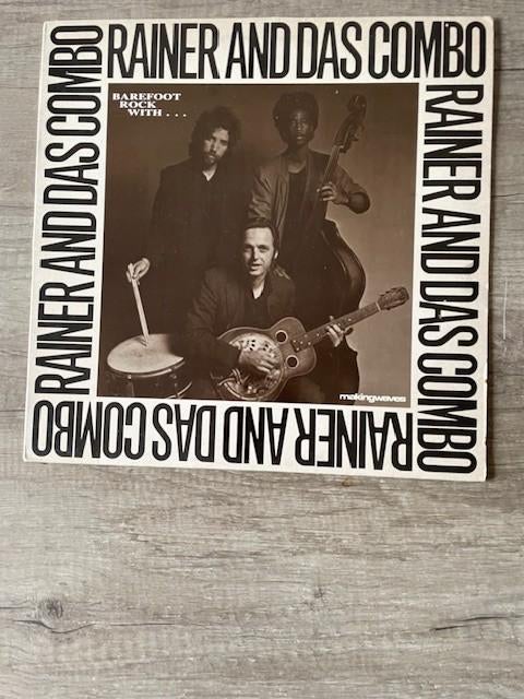 LP Rainer And Das Combo	 - Barefoot Rock - 1986, Cd's en Dvd's, Vinyl | Rock, Ophalen of Verzenden, Gebruikt, 12 inch, Poprock