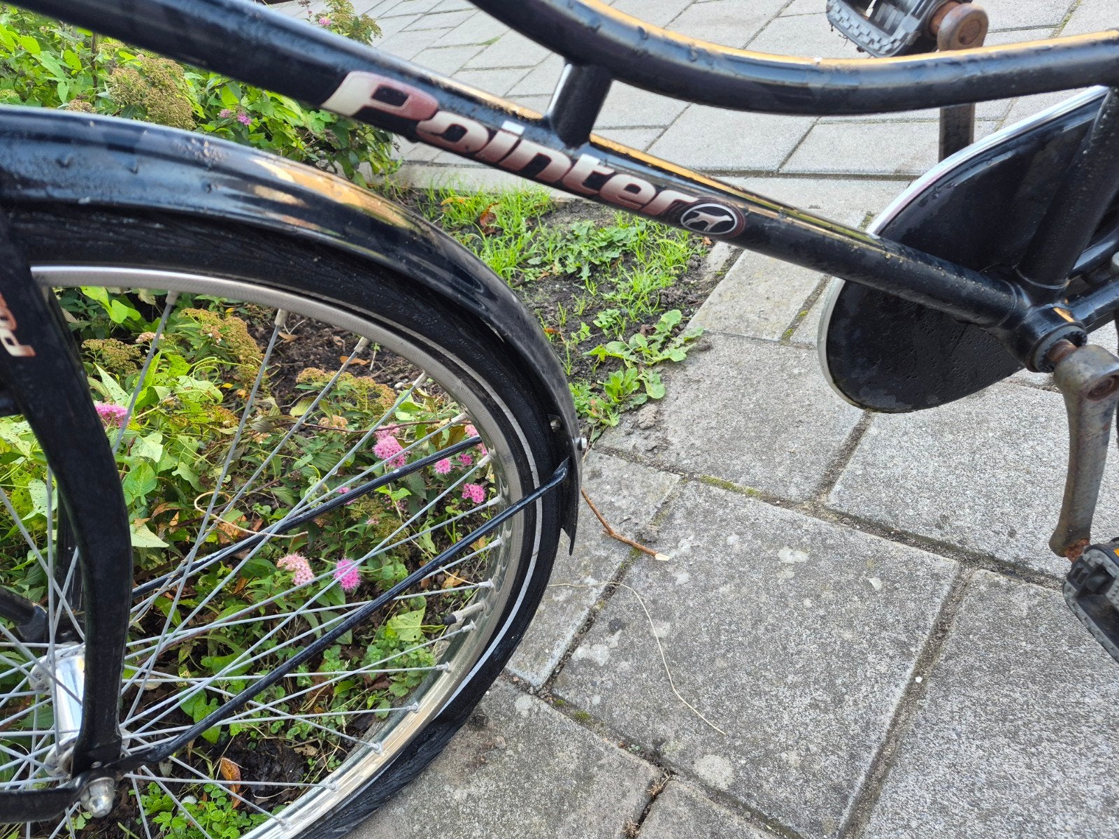 Goede fiets met lekke voorband, Ophalen of Verzenden, Gebruikt, Overige merken