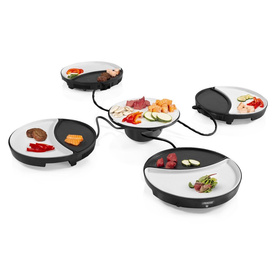 Gourmetstel Princess, Witgoed en Apparatuur, Gourmetstellen, Ophalen, Zo goed als nieuw
