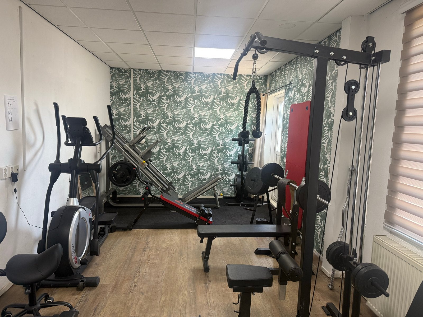 Complete Home Gym Set - Diverse Fitnessapparatuur, Sport en Fitness, Ophalen, Gebruikt, Krachtstation, Armen
