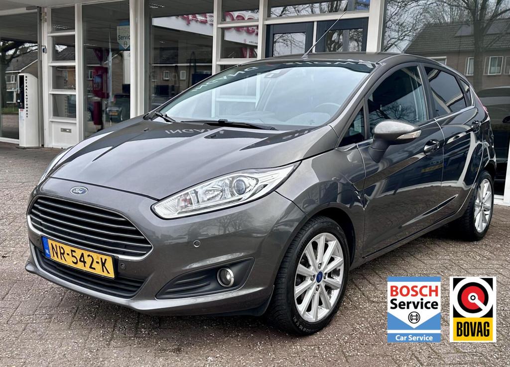 Ford Fiesta 1.0 EcoBoost Titanium Bluetooth, Navi, Climat, P, Voorwielaandrijving, 101 pk, Euro 6, 23 km/l