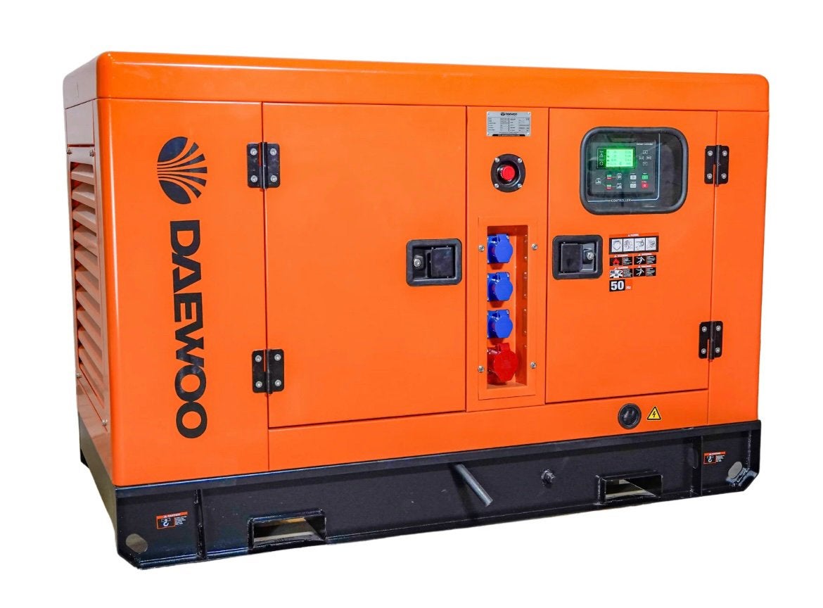 Daewoo Aggregaat 15 kVA - Diesel Generator, Ophalen, Gebruikt, Elektrisch startend, Dieselolie