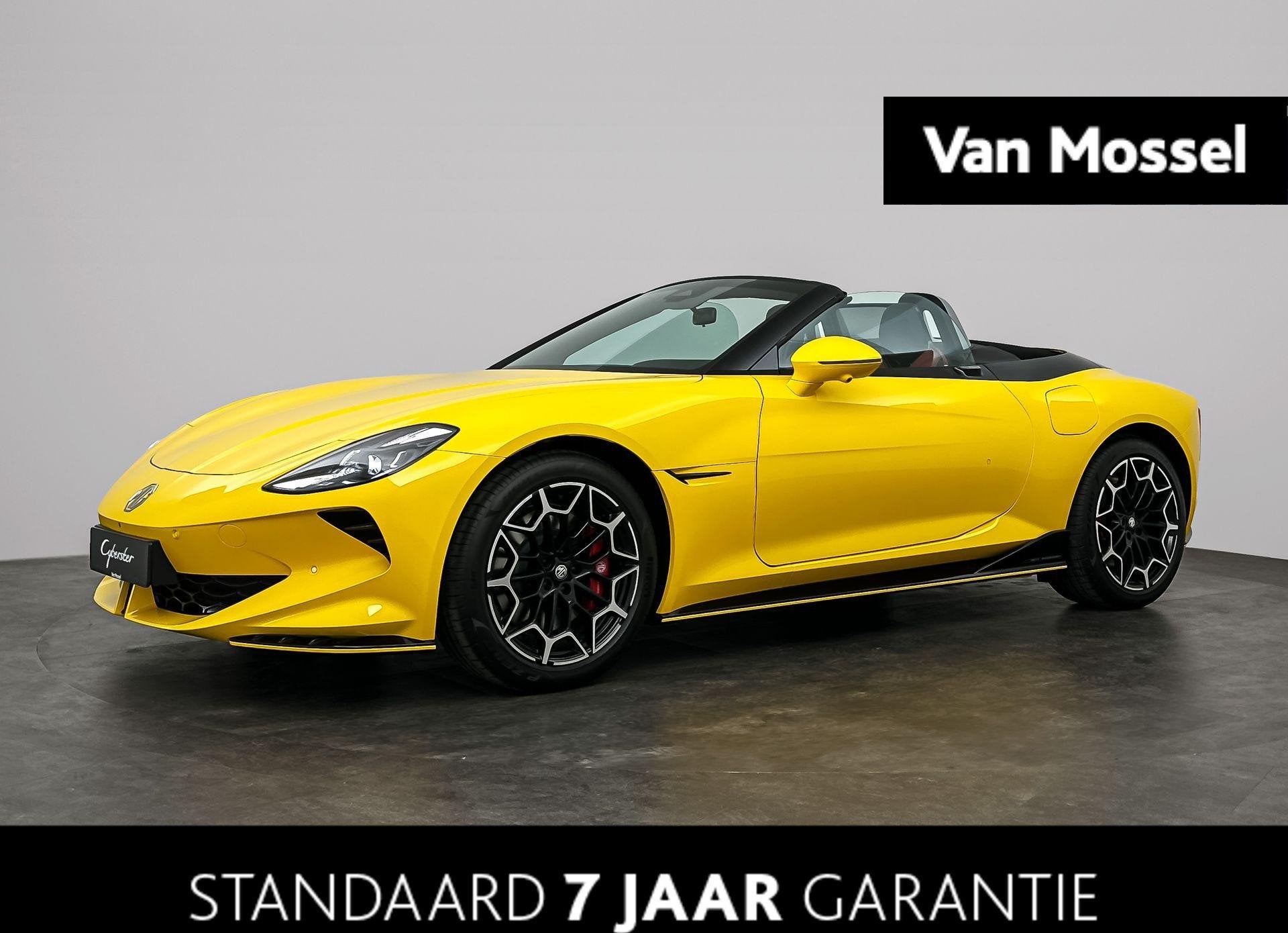 MG MG Cyberster Trophy Extended Range 77kWh | Showroommodel, Auto's, Achterwielaandrijving, Overige modellen, 1885 kg, Cabriolet