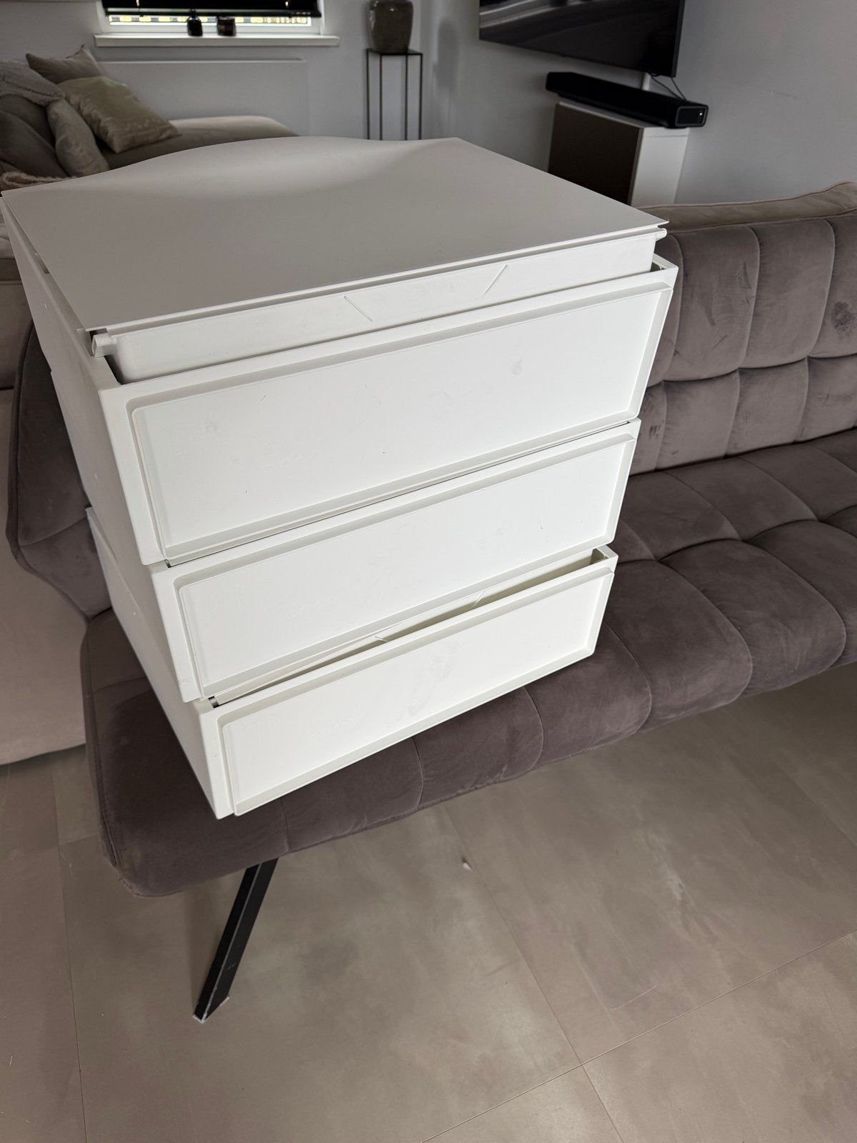 IKEA Trones kasten wit - 6 stuks, Ophalen, Gebruikt