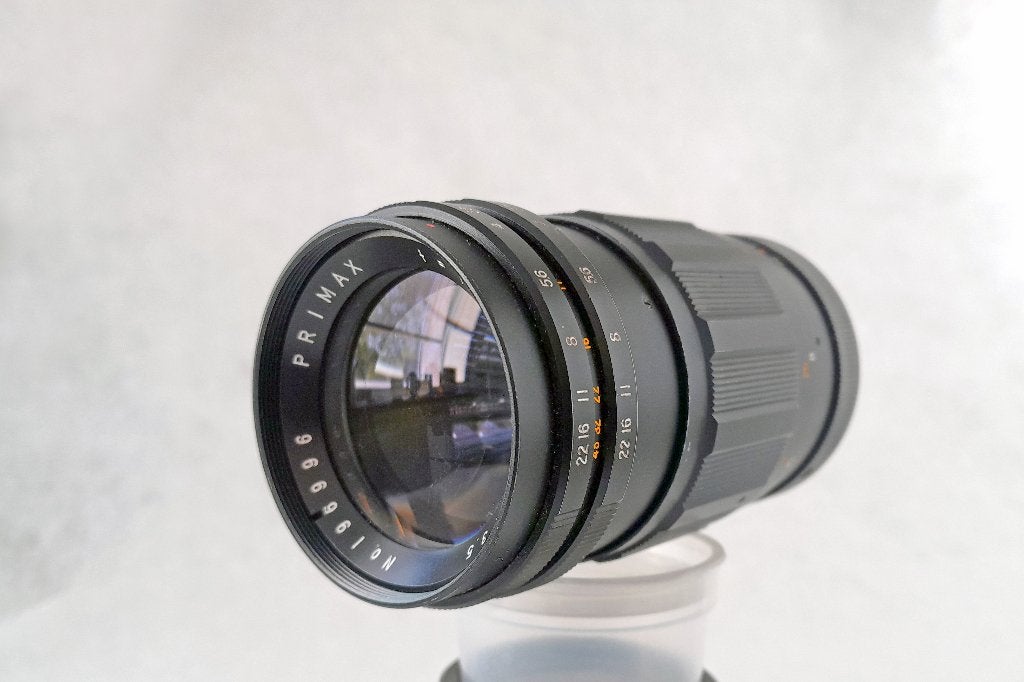 Vintage Analoge 135mm f/3.5 pre-set M42 lens (Sonnar?), Audio, Tv en Foto, Fotografie | Lenzen en Objectieven, Gebruikt, Telelens
