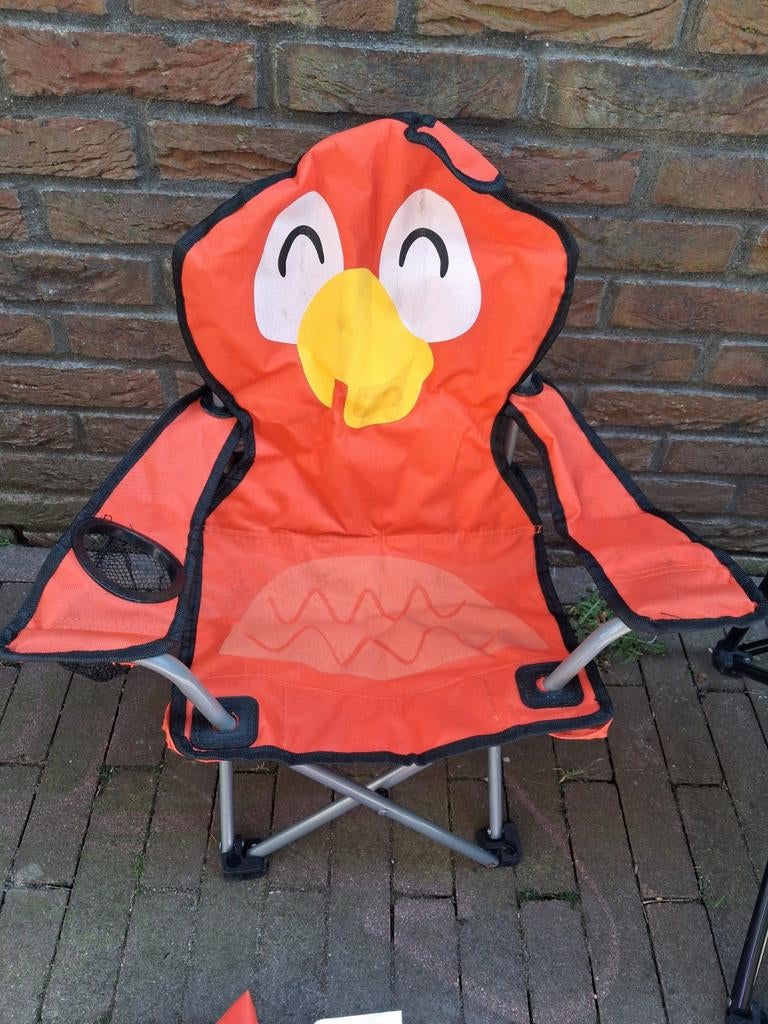 Leuke kinder campingstoel - Uil design, Ophalen, Gebruikt, Campingstoel