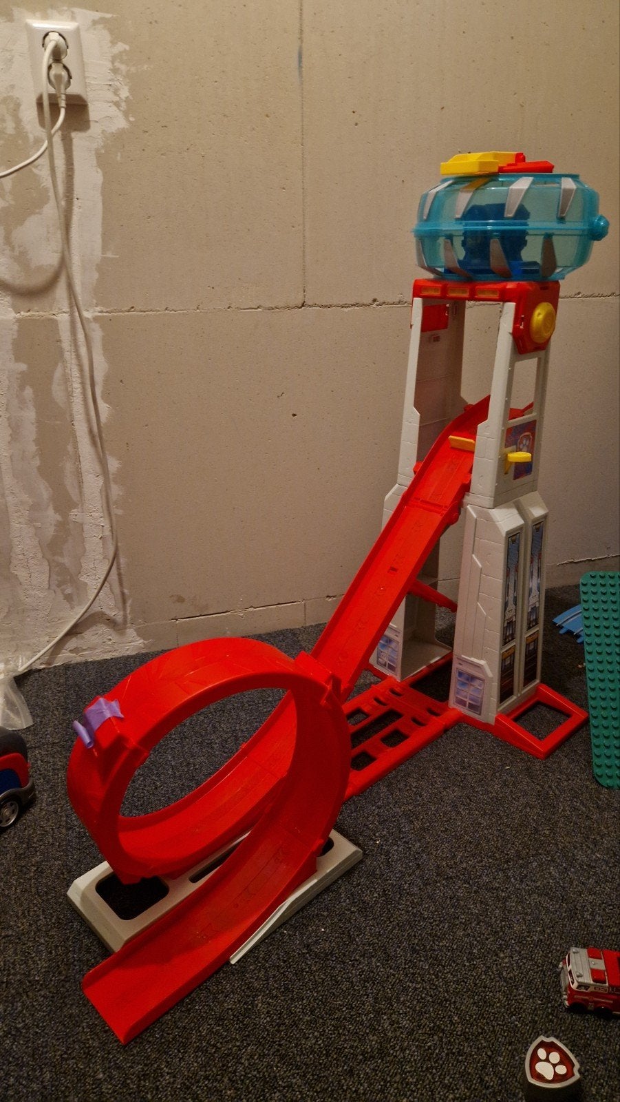 Paw patrol monstertruck baan, Ophalen, Zo goed als nieuw, Handmatig, Overige merken