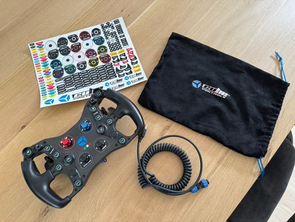Cube Controls Formula wheel, Computers en Software, Joysticks, Ophalen, Zo goed als nieuw