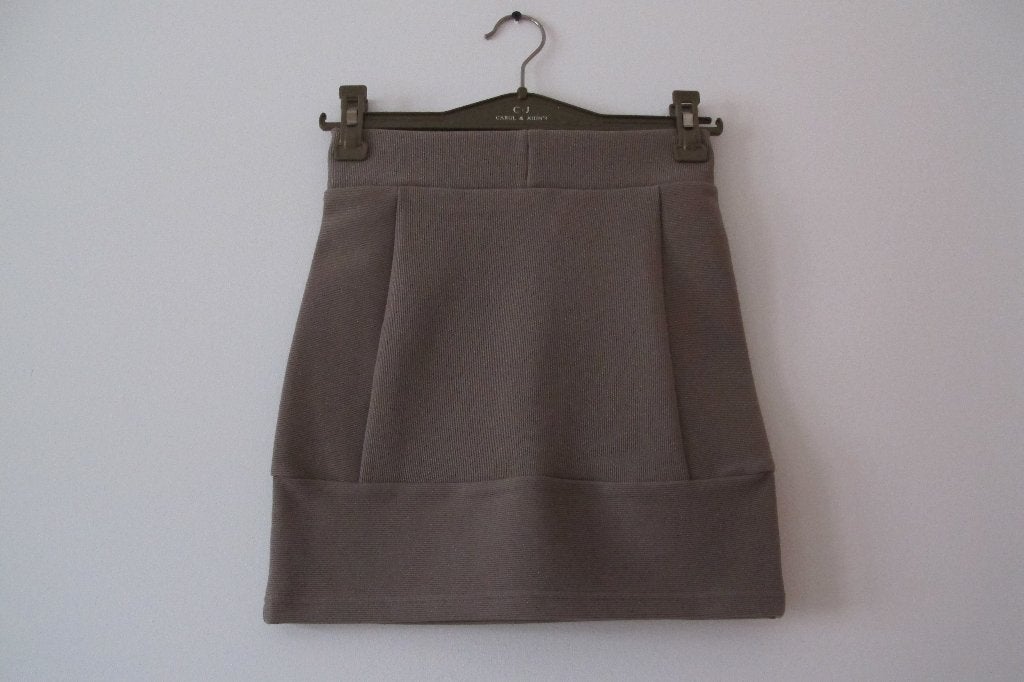 Light brown skirt (H&M), H&M, Bruin, Ophalen of Verzenden, Maat 34 (XS) of kleiner