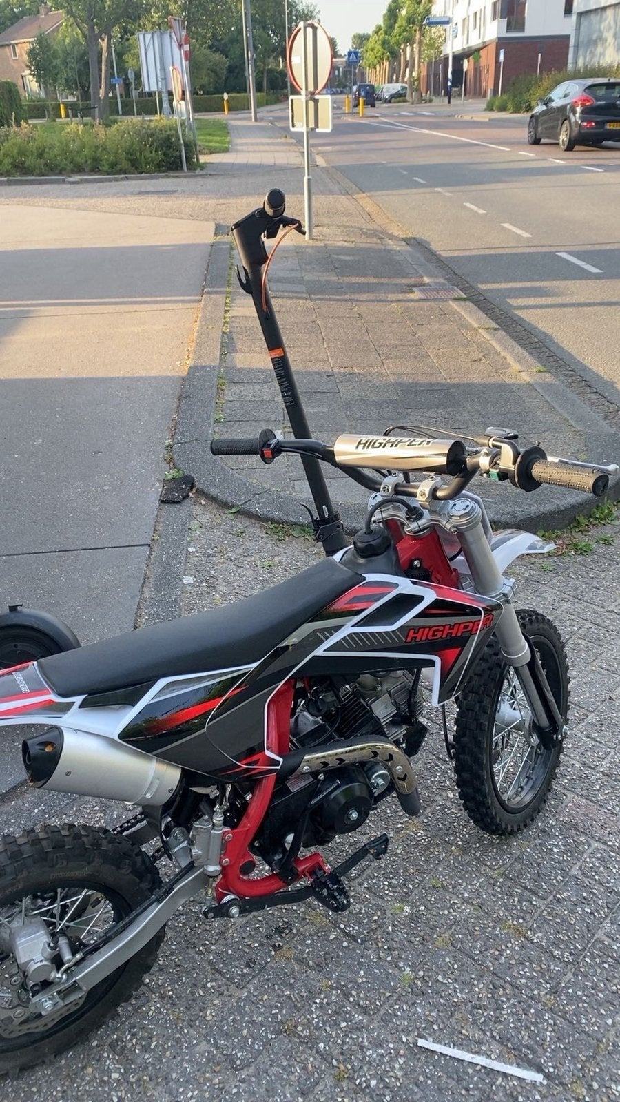 Pitbike 110cc, Ophalen, Zo goed als nieuw, Pitbike