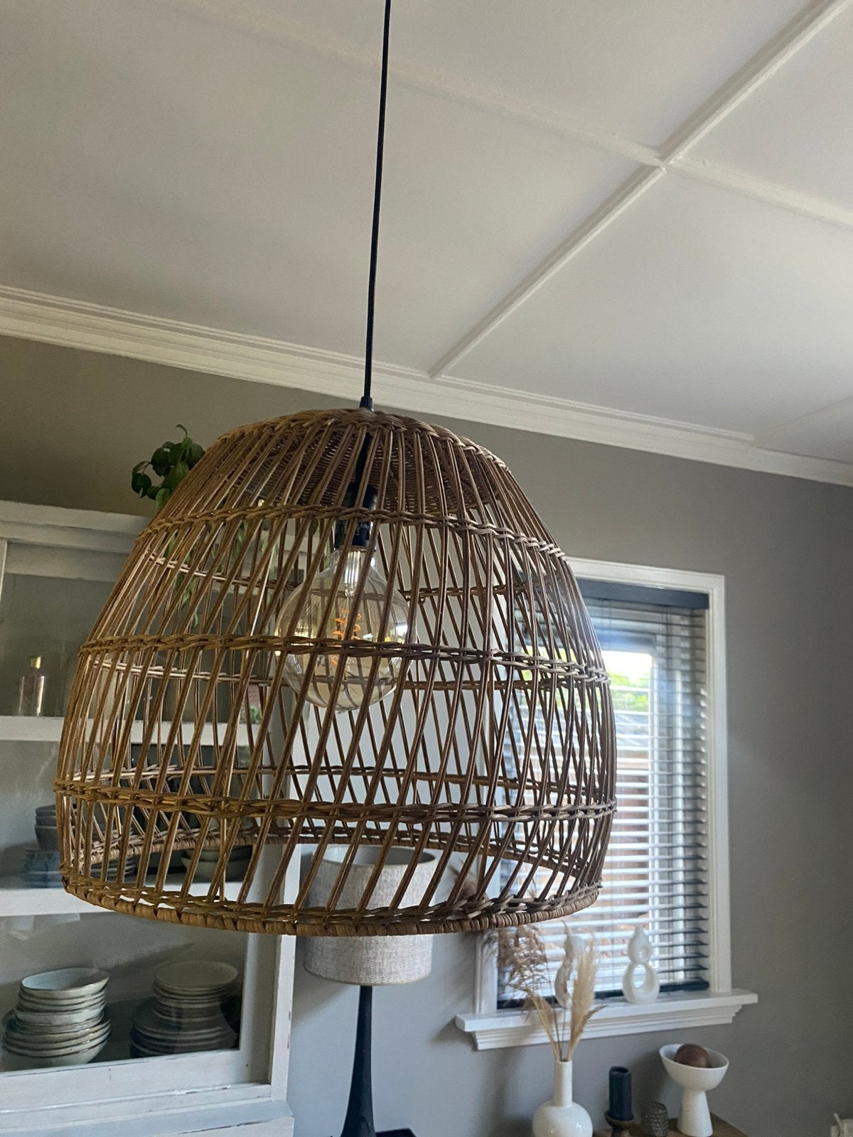2x hanglamp Lavani van Karwei, Ophalen of Verzenden, Zo goed als nieuw, Minder dan 50 cm
