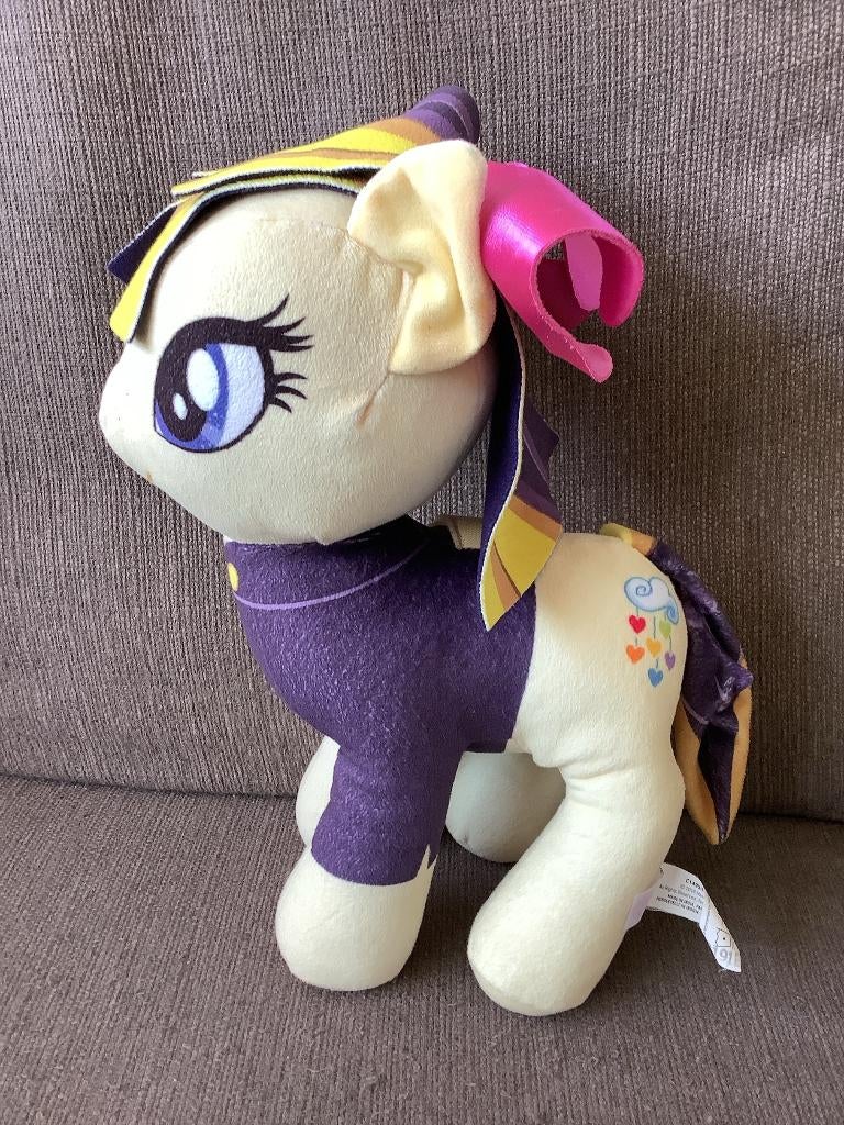 Grote my little pony knuffel 31cm hoog roze strik 5 euro, Ophalen of Verzenden, Zo goed als nieuw, Overige typen
