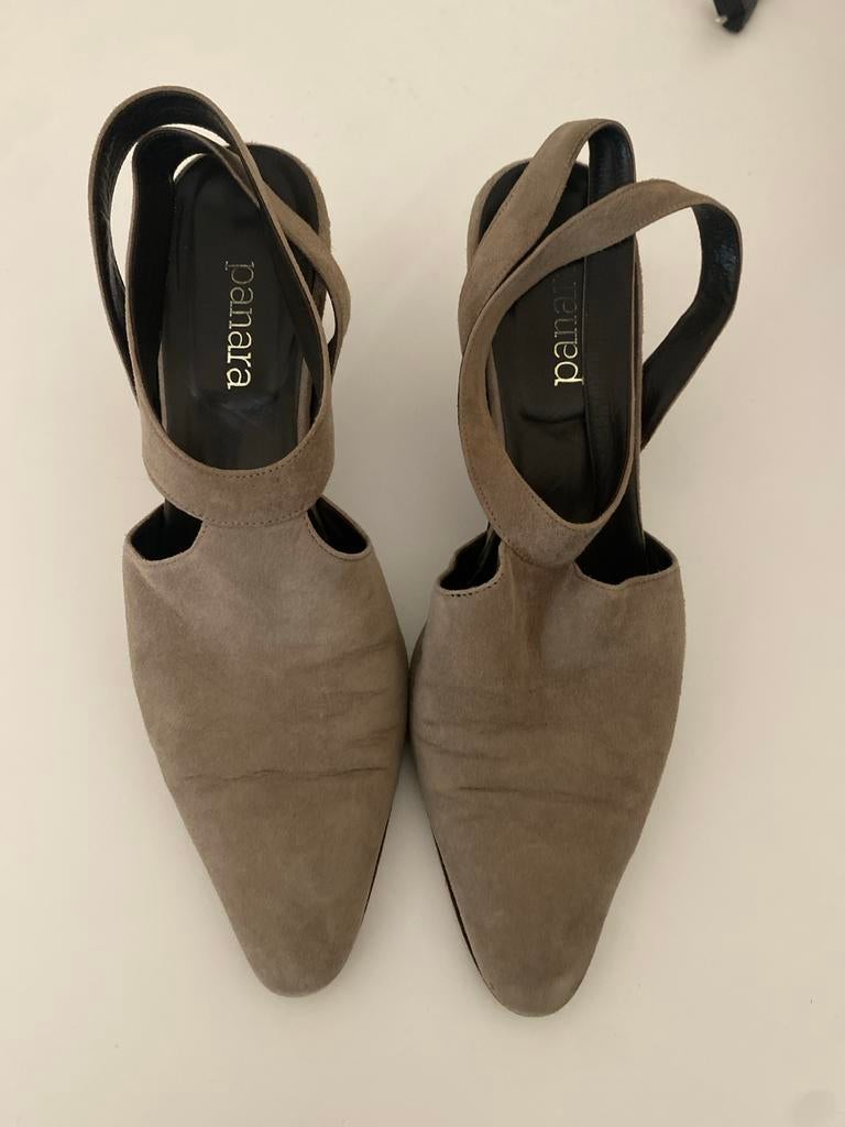 Panara hakken maat 39, Kleding | Dames, Schoenen, Ophalen of Verzenden, Gedragen, Bruin, Pumps