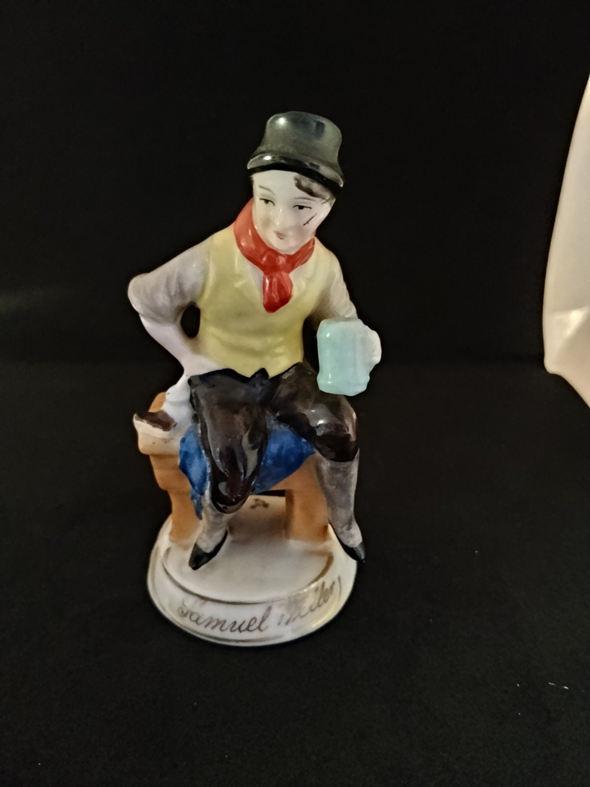 Vintage porseleinen beeldje Samuel Weller, Ophalen of Verzenden, Zo goed als nieuw